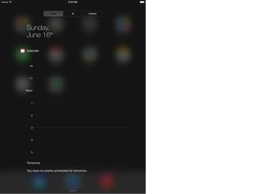 iOS 7 on iPad screenshots leak