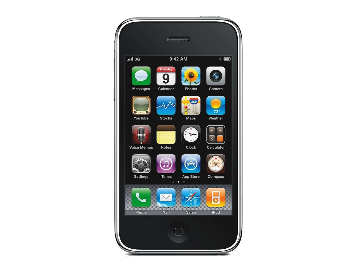 9) iPhone 3G (2008)