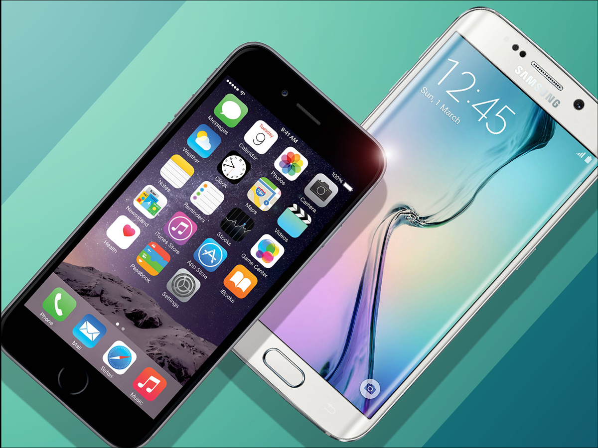 2015: iPhone 6s vs Samsung Galaxy S6 Edge