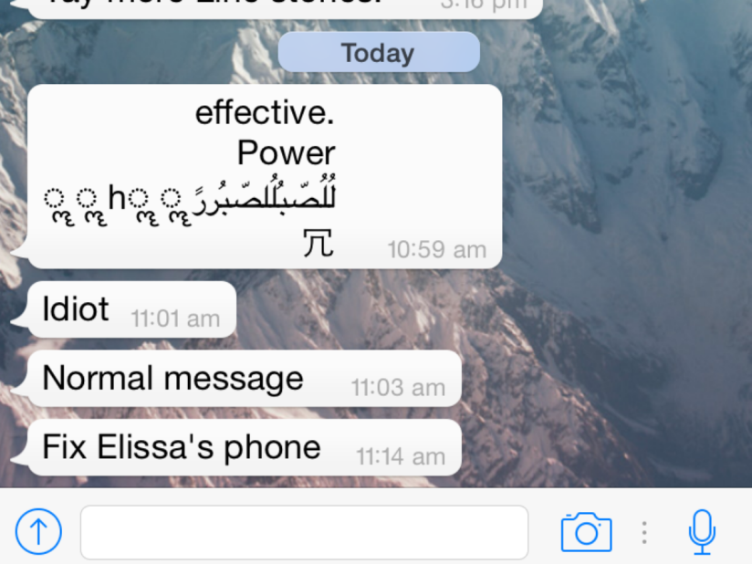 How to fix your iPhone if the WhatsApp text bug crashes it