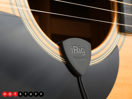 Drag your guitar into the digital age with iRig Acoustic Stage and Pro I/O