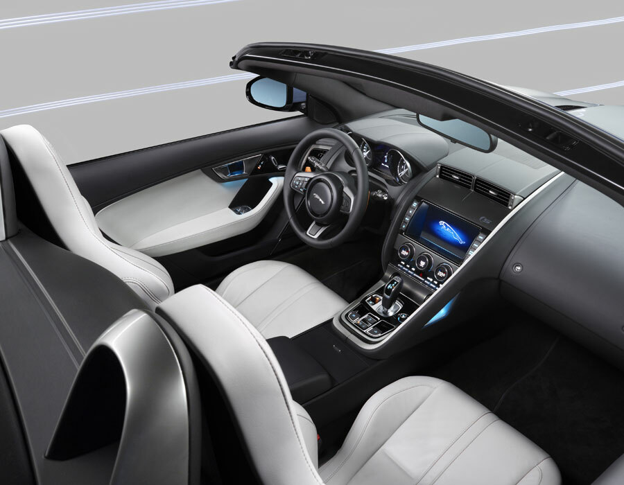 Jaguar F-Type interior