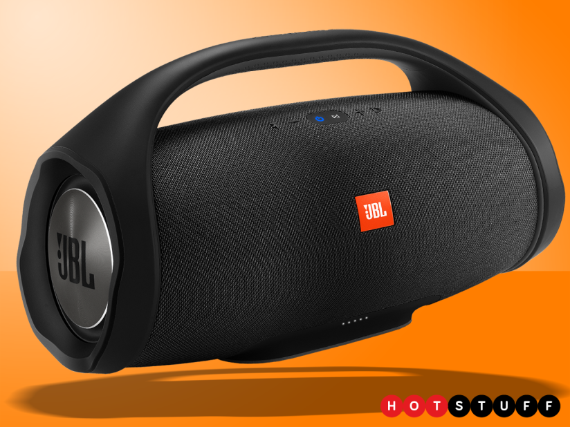 JBL’s hefty Boombox goes long and loud