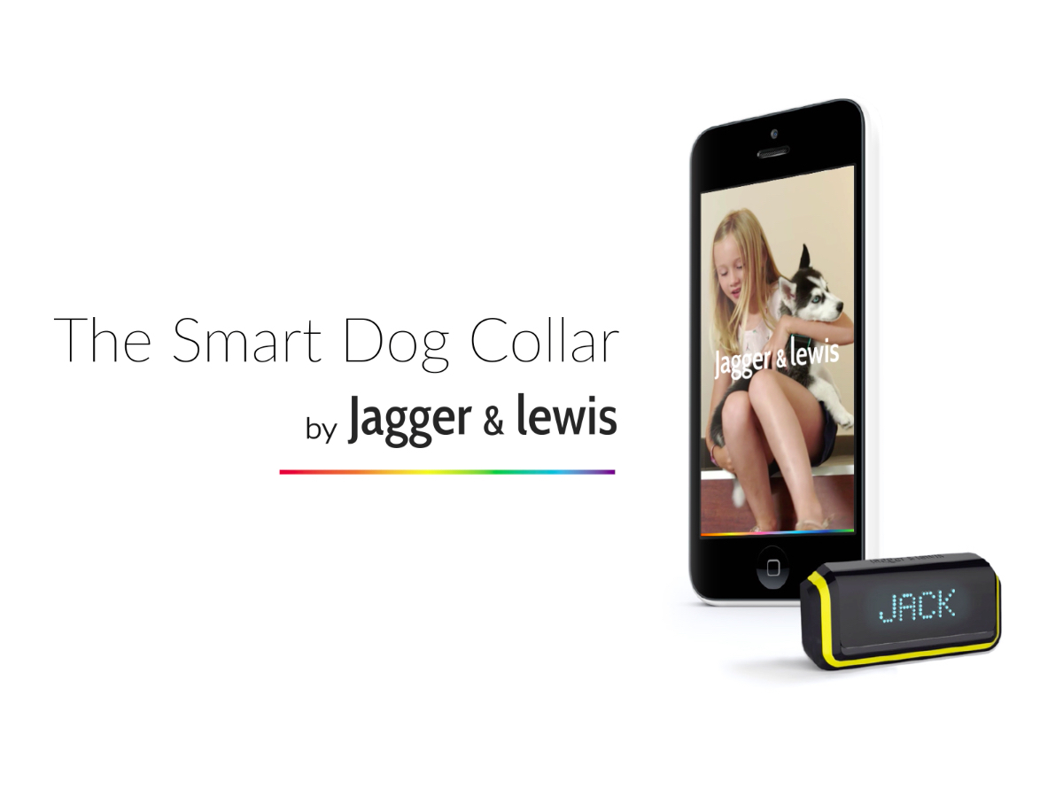 Jagger and Lewis Smart Dog Collar (US$200)