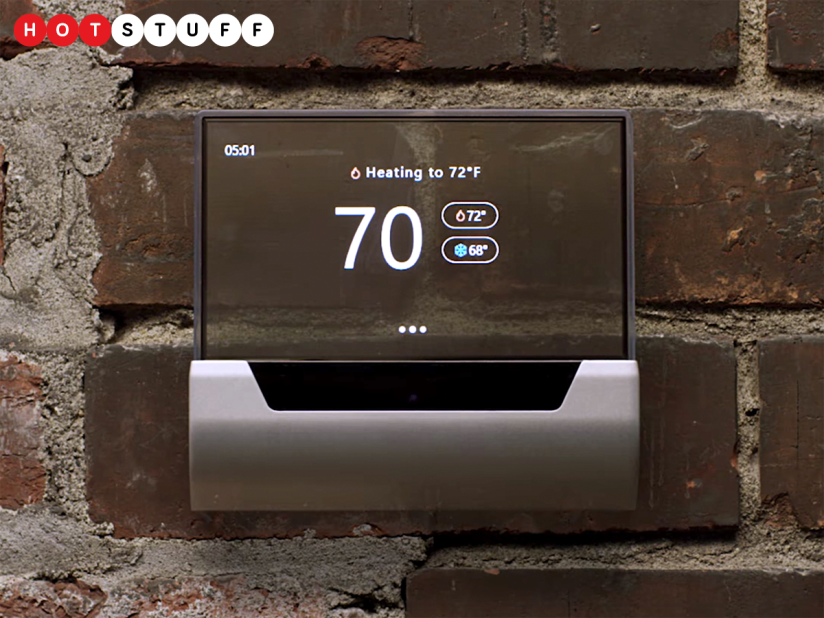 This Cortana-powered thermostat is a real work of art