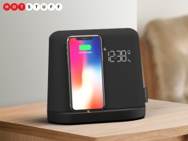 Wake up at 100% with KitSound’s wireless-charging alarm clock