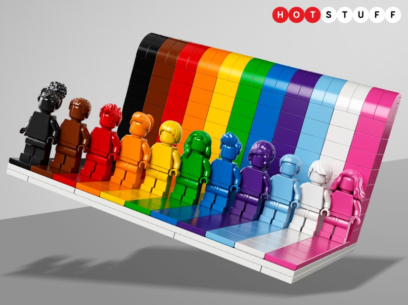 Lego’s Everyone is Awesome set celebrates Pride Month with an explosion of colourful minifigs