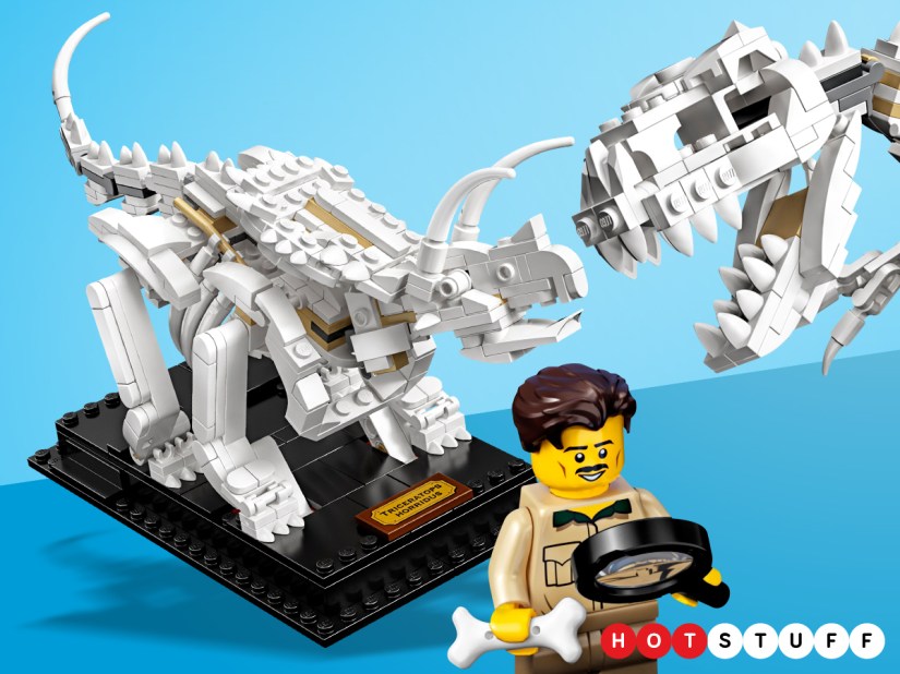 Lego Ideas Dinosaur Fossils turns your desk into a miniature Natural History Museum