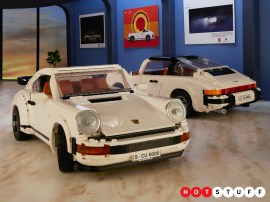 Lego’s Porsche 911 lets you construct two versions of an icon from 1458 plastic parts