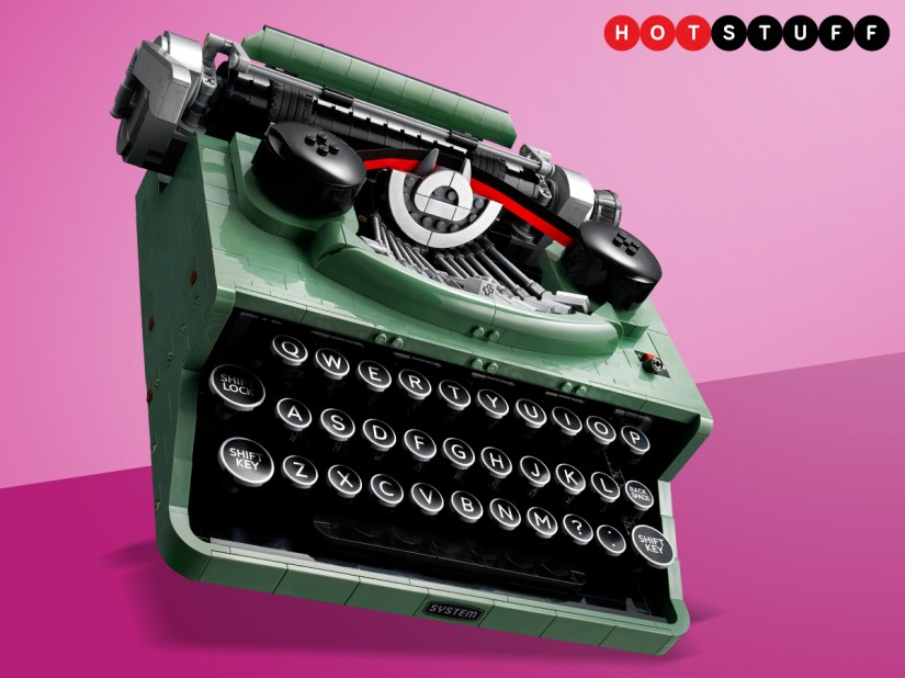 Word up: the 2079-piece Lego Typewriter immortalises a vintage word-smasher in plastic bricks