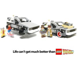 Back to the Future Lego set becomes official