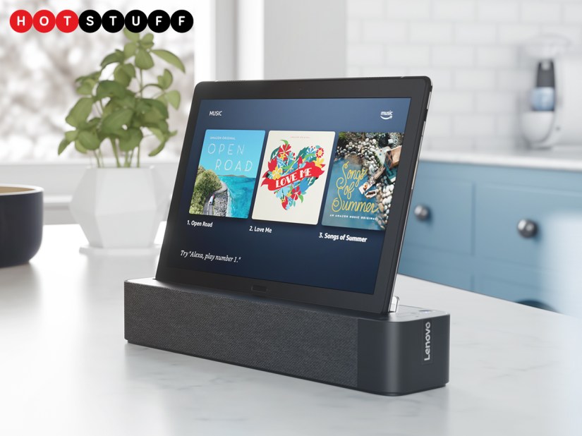 New Lenovo tablet doubles as an Alexa-infused smart display