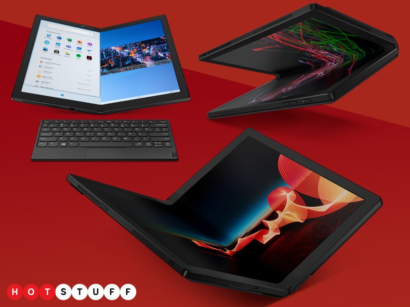 As confusing as it might sound, Lenovo’s ThinkPad X1 Fold is the world’s first folding PC