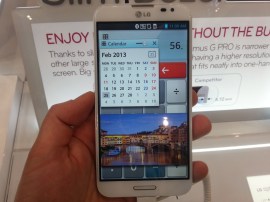 MWC 2013 – LG Optimus G Pro hands-on
