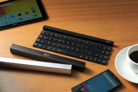 Roll up, roll up: LG’s collapsible keyboard slips hard-key typing into your soft-shell shorts