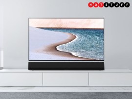LG’s new GX soundbar is the perfect partner for its pricey Gallery Series OLED TV