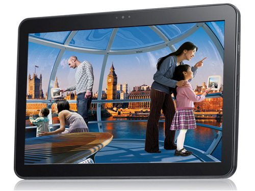 Samsung Galaxy Tab 10.1 invades the London Eye