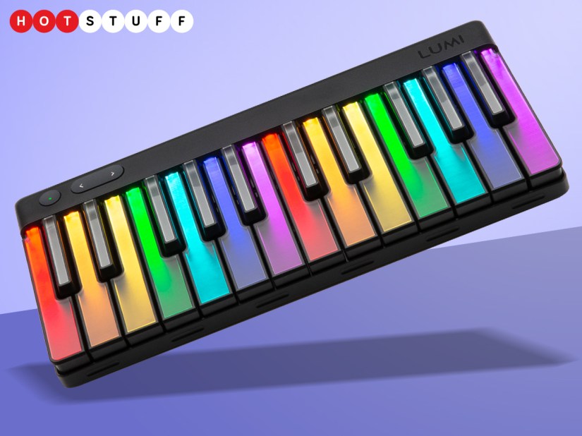 Roli Lumi is a portable keyboard that lights up your life (and its keys) as you learn to play