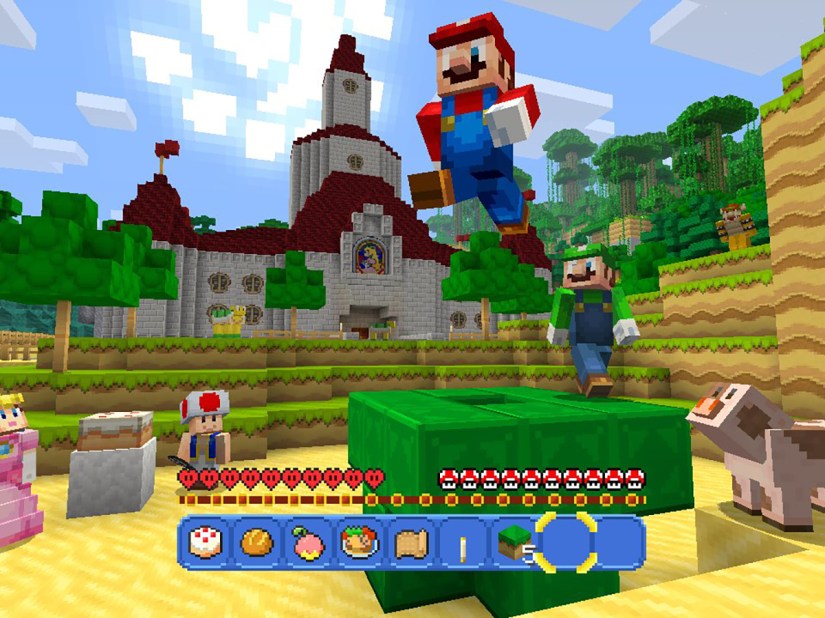 Nintendo, you’ve got Mario in my Minecraft!