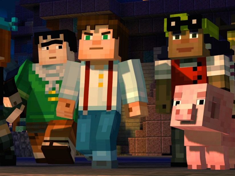 Minecraft: Story Mode episodic series builds fiction from the creation sensation