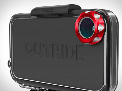 Mophie Outride turns your iPhone 4S into a GoPro