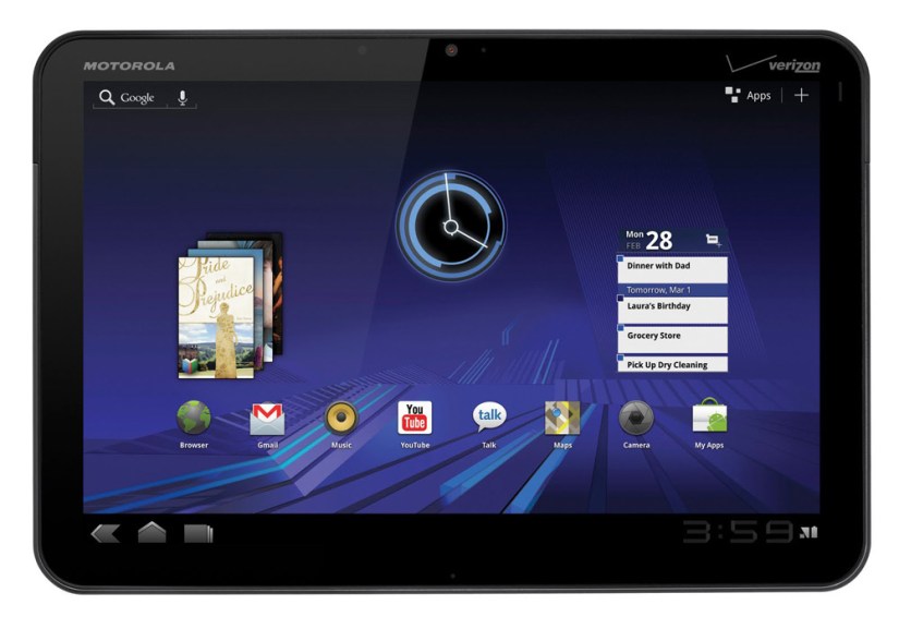 Motorola Xoom official UK pricing announced