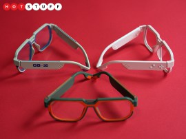 Mutrics GB-30 are retro-gaming chic smart audio glasses designed for gamers