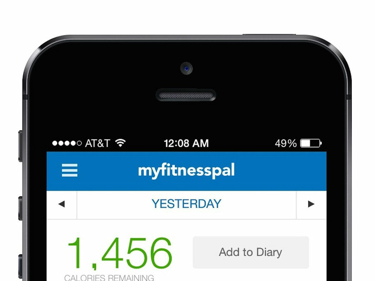 Count those calories with MyFitnessPal