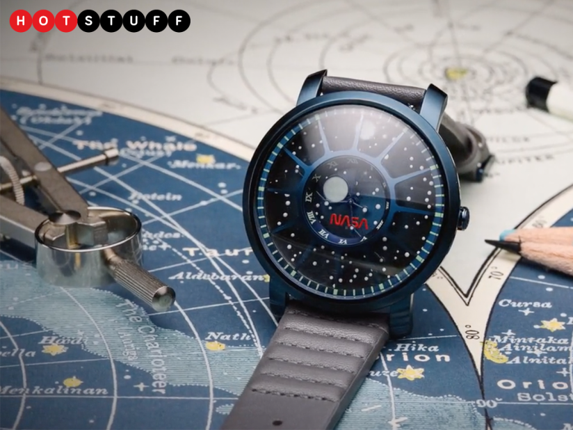 This stunning Apollo 11 anniversary watch features a luminous map of the stars