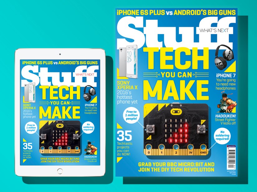 35 tech projects you can do right NOW in Stuff’s April issue
