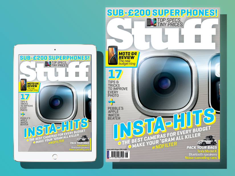 Take better photos, find your next phone and boost your Wi-Fi in Stuff’s August issue – out now!
