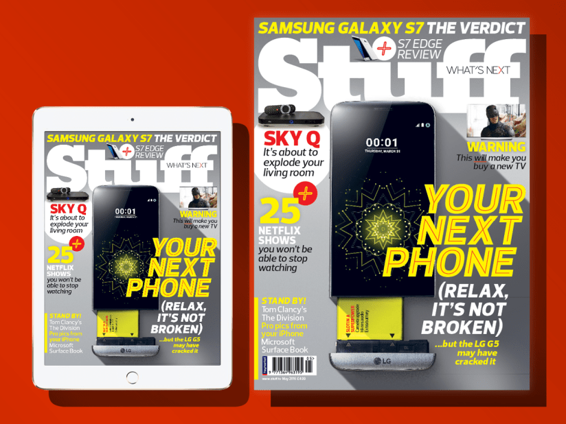 Get pro pics from your iPhone and discover TV’s bright future in Stuff’s May issue – out now!