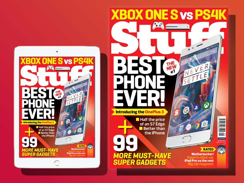 The world’s best phone, robot helpers and Xbox’s One S in Stuff’s September issue – out now!