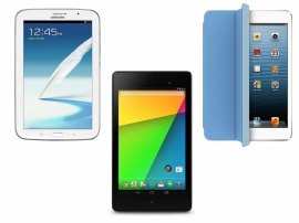 Best small tablets: Google Nexus 7 (2013) vs iPad Mini vs Samsung Galaxy Note 8.0