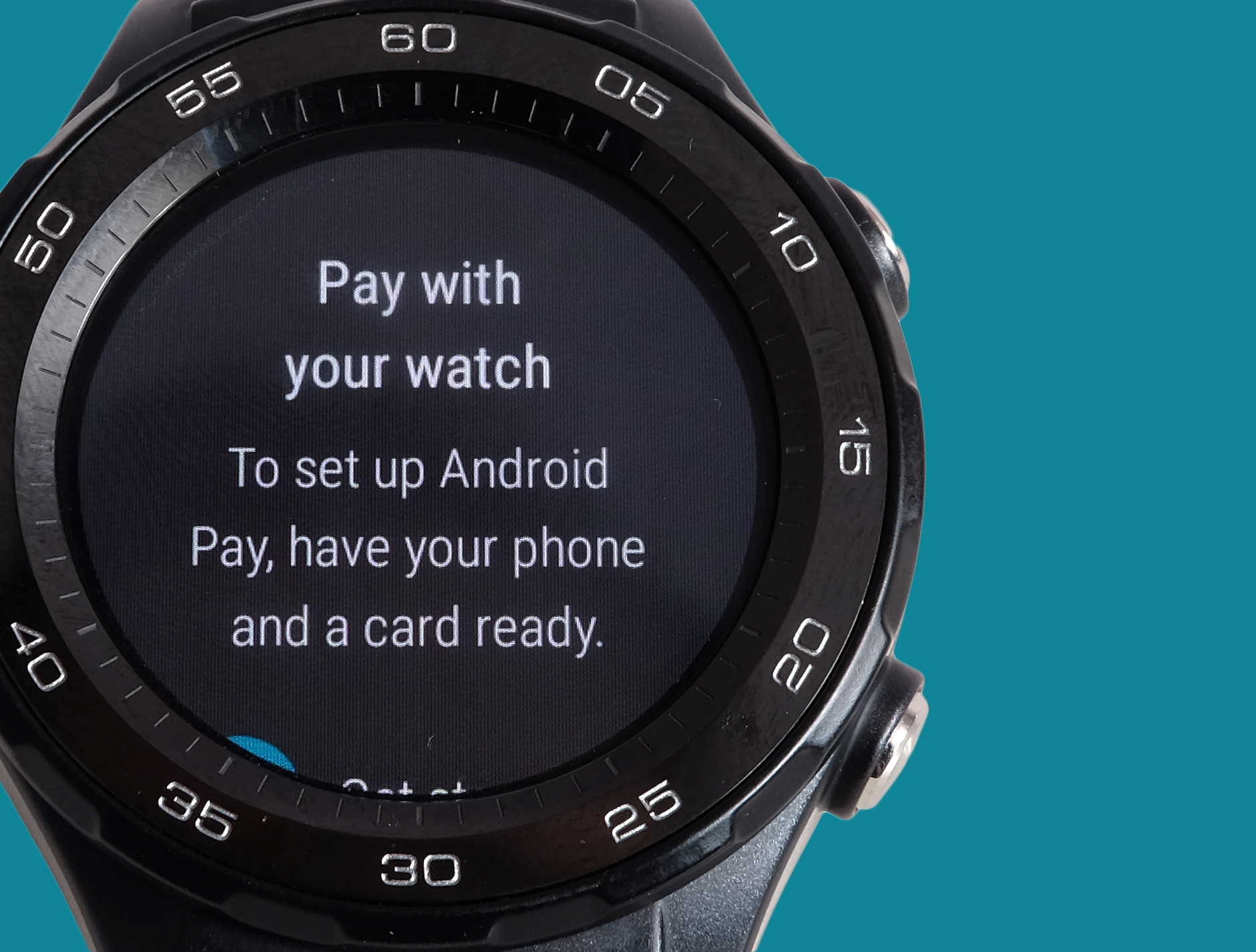 Android Wear 2.0 extras: pay by swipe