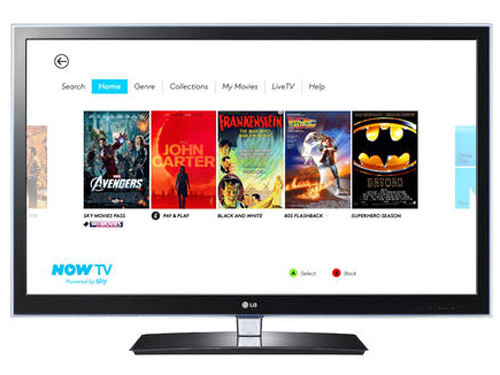 Sky’s Now TV on-demand service launches on Xbox