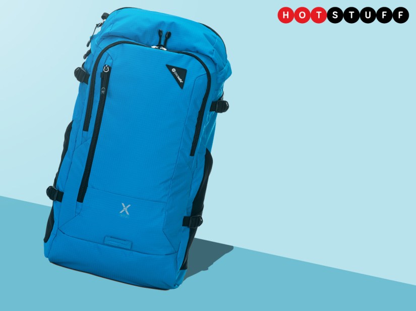 The Venturesafe X30 is a backpack that can’t be stolen