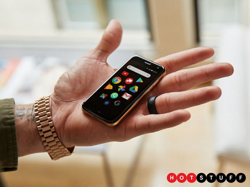 The teeny Palm phone is a Vodafone exclusive in the UK