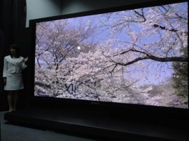 Panasonic and NHK show off prototype 145in 8K plasma TV