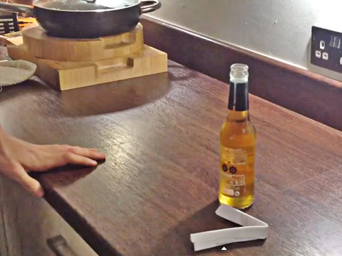 5-MINUTE HACK: PAPER BOTTLE OPENER