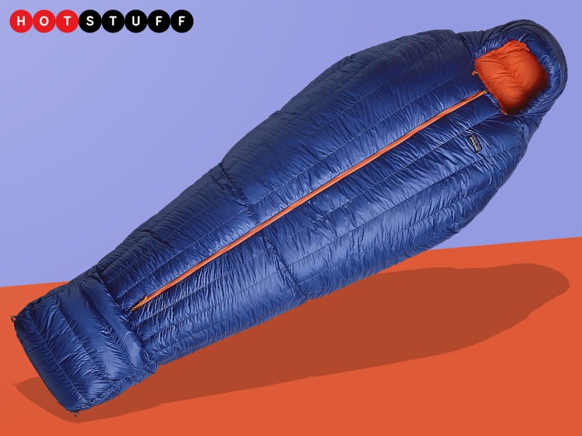 Patagonia’s 850 sleeping bag will keep you toasty down to -7°C