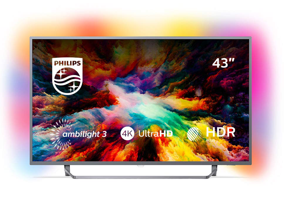 Philips 43-Inch 4K Ultra HD Android Smart TV: £399 (-34%)