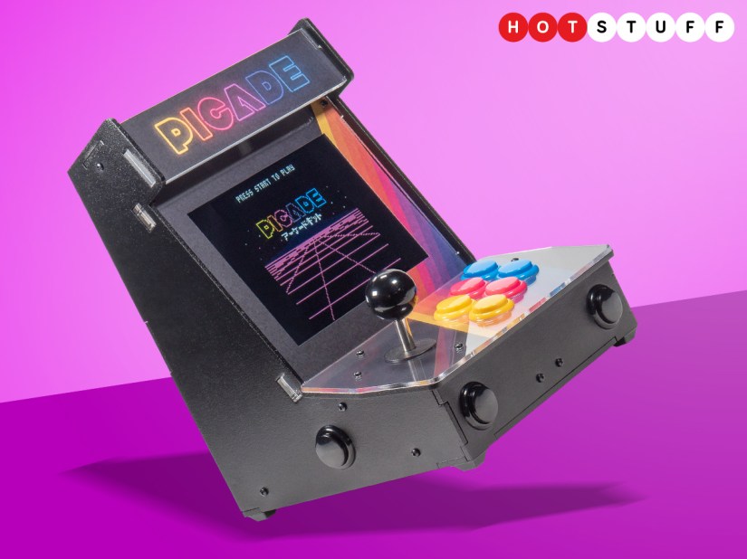 Picade is a DIY desktop arcade cabinet for Raspberry Pi – and all your retrogaming dreams