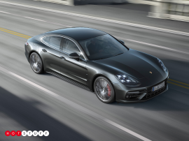 Next year’s Porsche Panamera has the coolest rear wing you’ll ever see