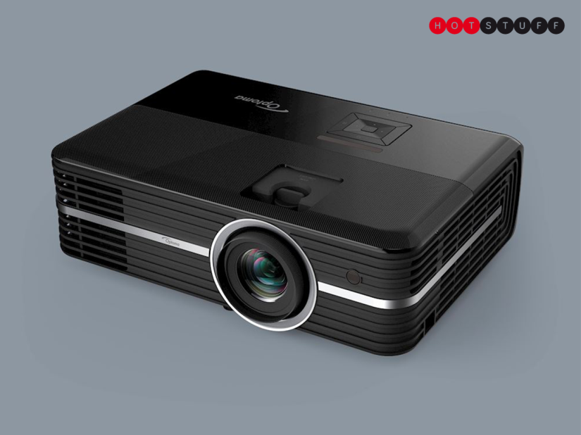 The Optoma UHD51ALVe is a super-sharp projector with Alexa voice control