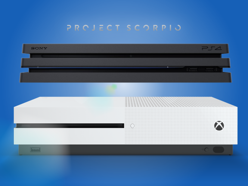 What’s your next console? Xbox One S vs PlayStation 4 Pro vs Project Scorpio