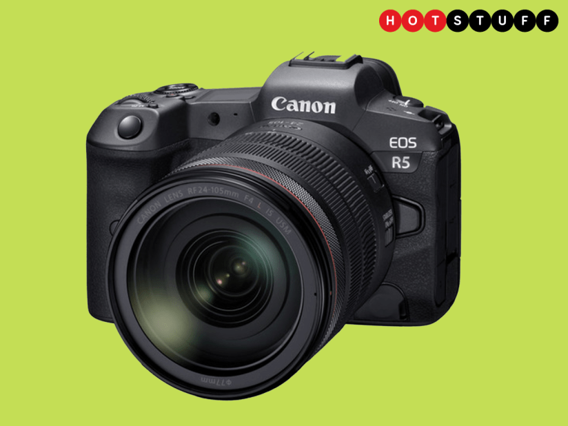 Canon finally unveils its mighty EOS R5 hybrid snapper