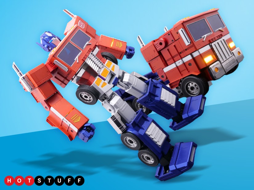 Robosen’s new Optimus Prime is voice-activated, app-controlled and transforms by itself