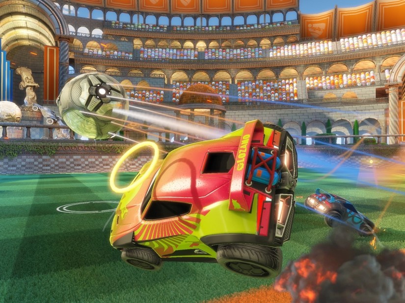 Cross play all day with Rocket League on Xbox One and PC