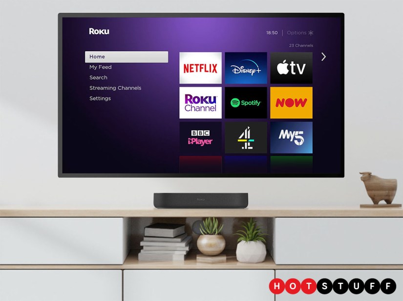 Roku takes an all-in-one approach to entertainment with the Roku Streambar